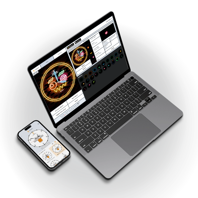 Tikabit App on Laptop and Phone