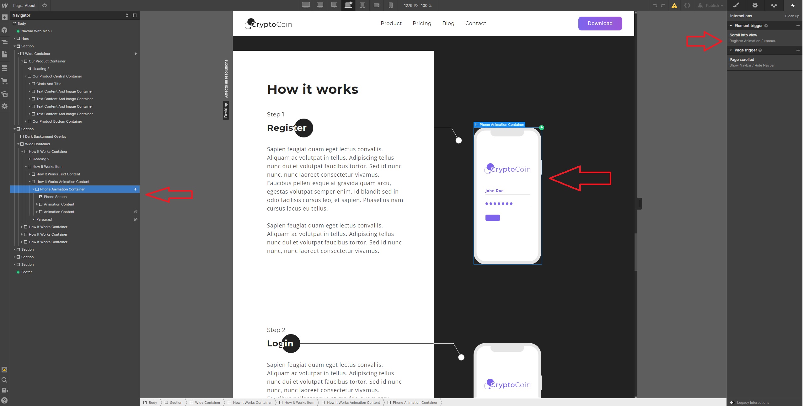 Mobile animation image